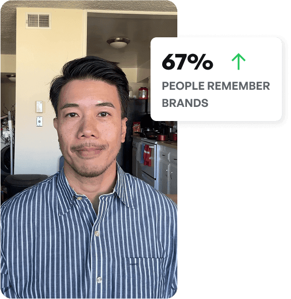 Higher Engagement & Brand Recall