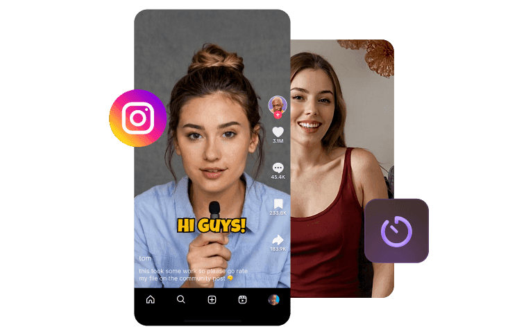 AI reel generator from video