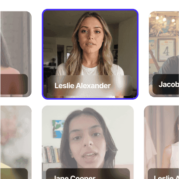 Choose an AI Avatar Choose an AI Avatar